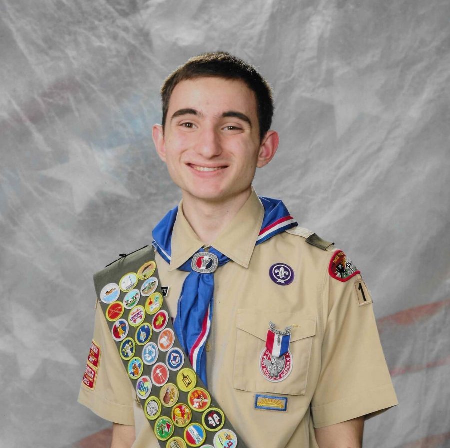 Senior and an editor-in-chief for X-ray, John Michelotti also received his Eagle Scout status this year.