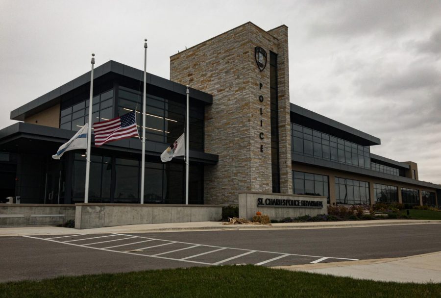 The St. Charles Police Departments new headquarters stands at 1515 W Main Street.  Photo by Jeff Pape. 