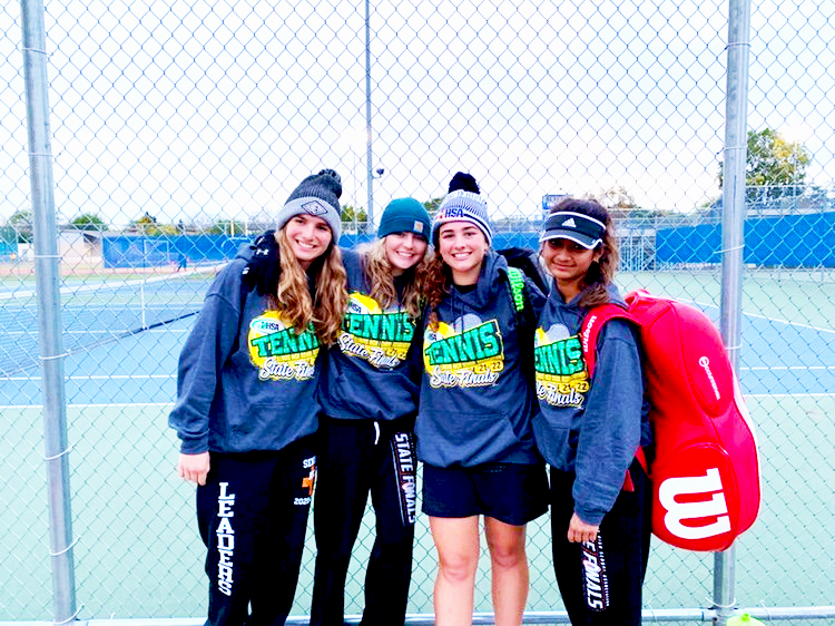 Tennis team heads to state competition. 