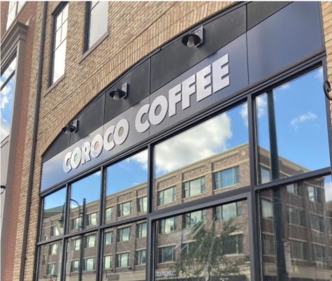 Coroco Coffee in St. Charles is preparing to open in early November. Photo by Jake Bischof. 