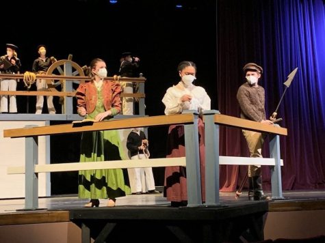 The winter play cast of 20,000 Leagues Under the Sea brought the classic tale to life.