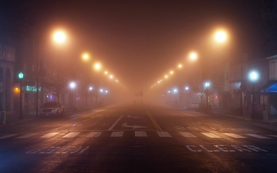 An empty town reminiscent of Bridgton, Maine, the main setting in “The Mist” (courtesy of Flickr)