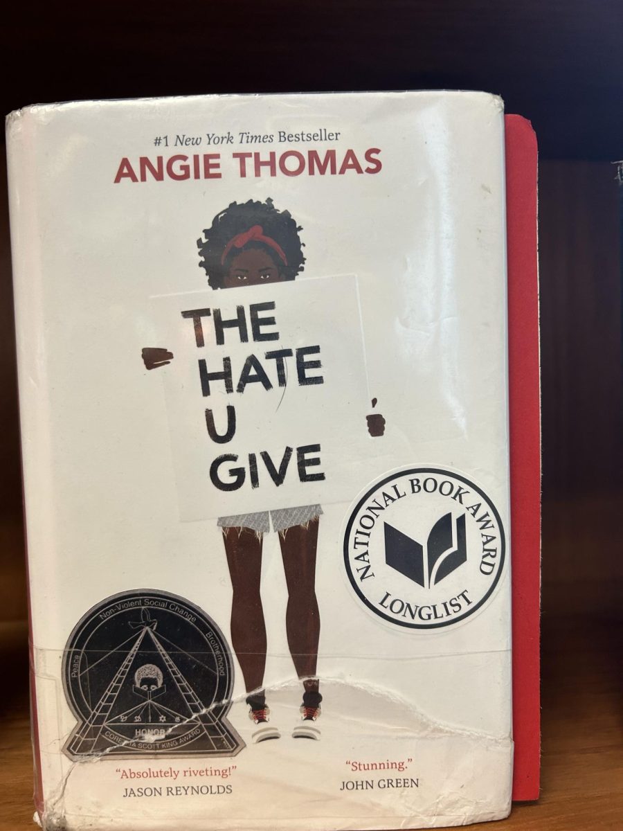 The hate you give, banned because of content on systemic racism.
Photo by Arjun Patel.
