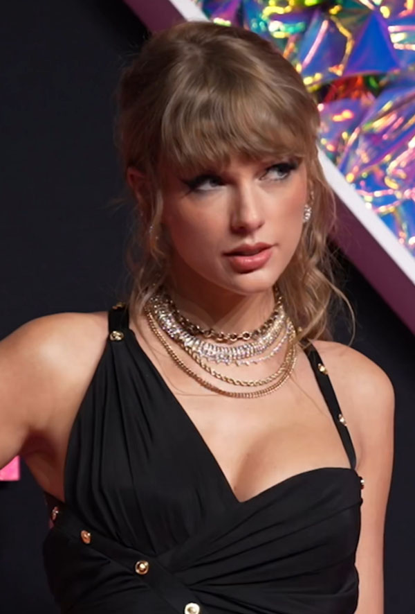 Taylor Swift at the 2023 MTV awards. Photo courtesy of Wikipedia.