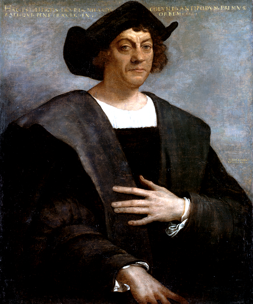 An iconic image of Italian colonizer, Christopher Columbus. Photo courtesy of PICRYL.