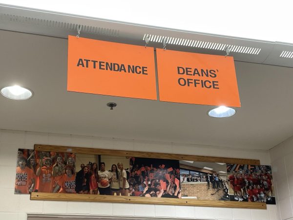 St. Charles East’s attendance and deans' office. Photo by Lauren Voigt. 