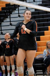Kaylee McInnis playing at a home game. Photo courtesy of St Charles East Flickr.