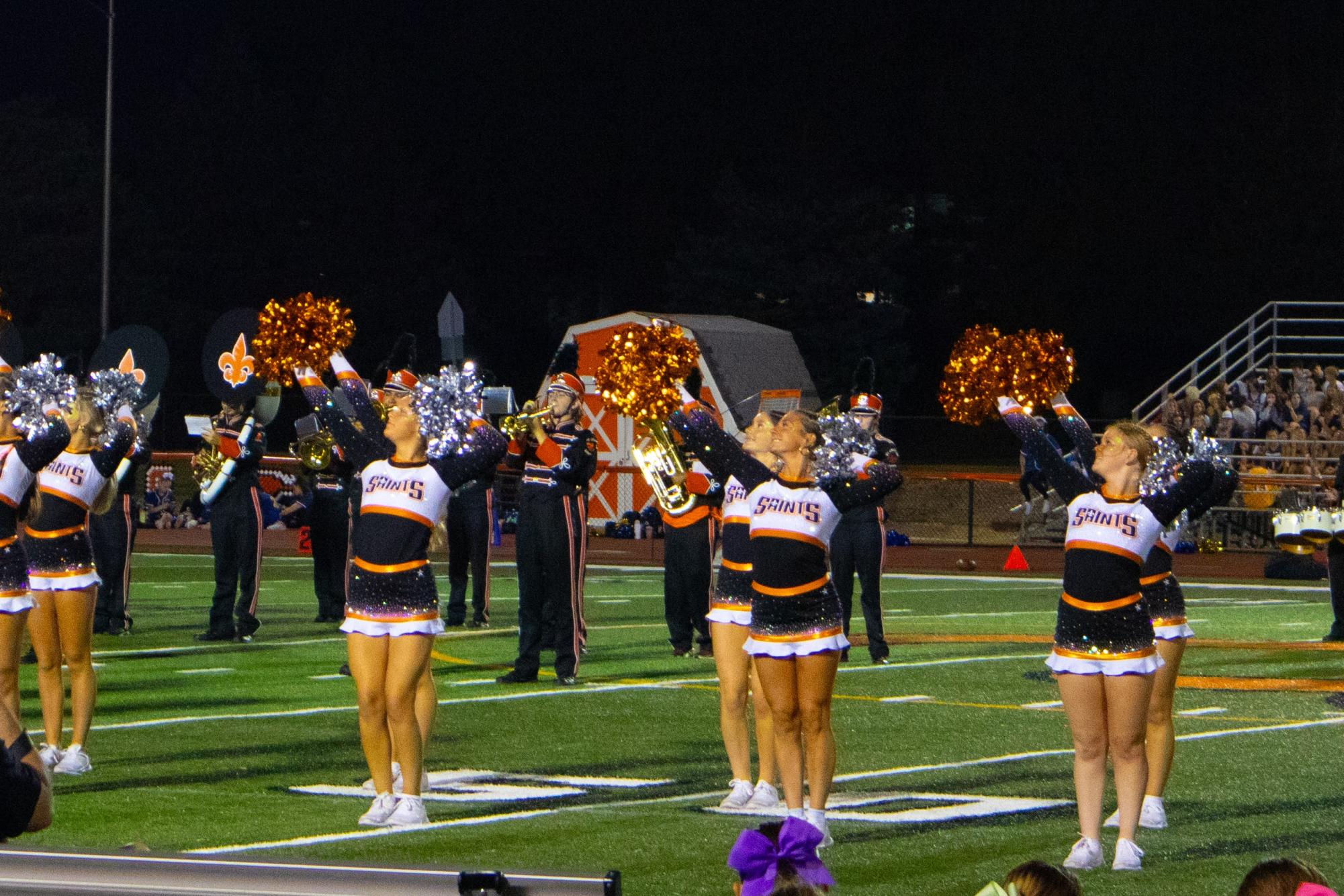 The Fighting Saints bring home a win for Homecoming