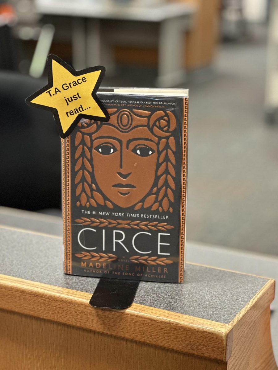 Circe book cover. Photo by Hayden Kropp.