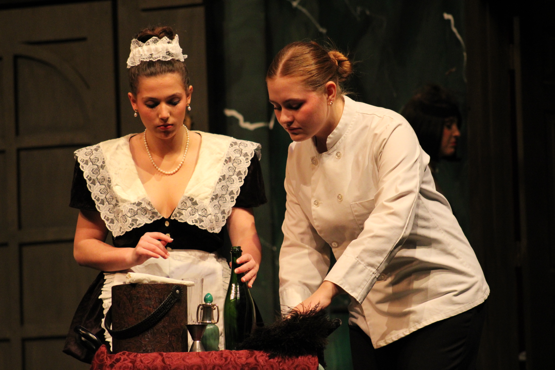 St. Charles East High School's theater department puts on a production of “Clue.”