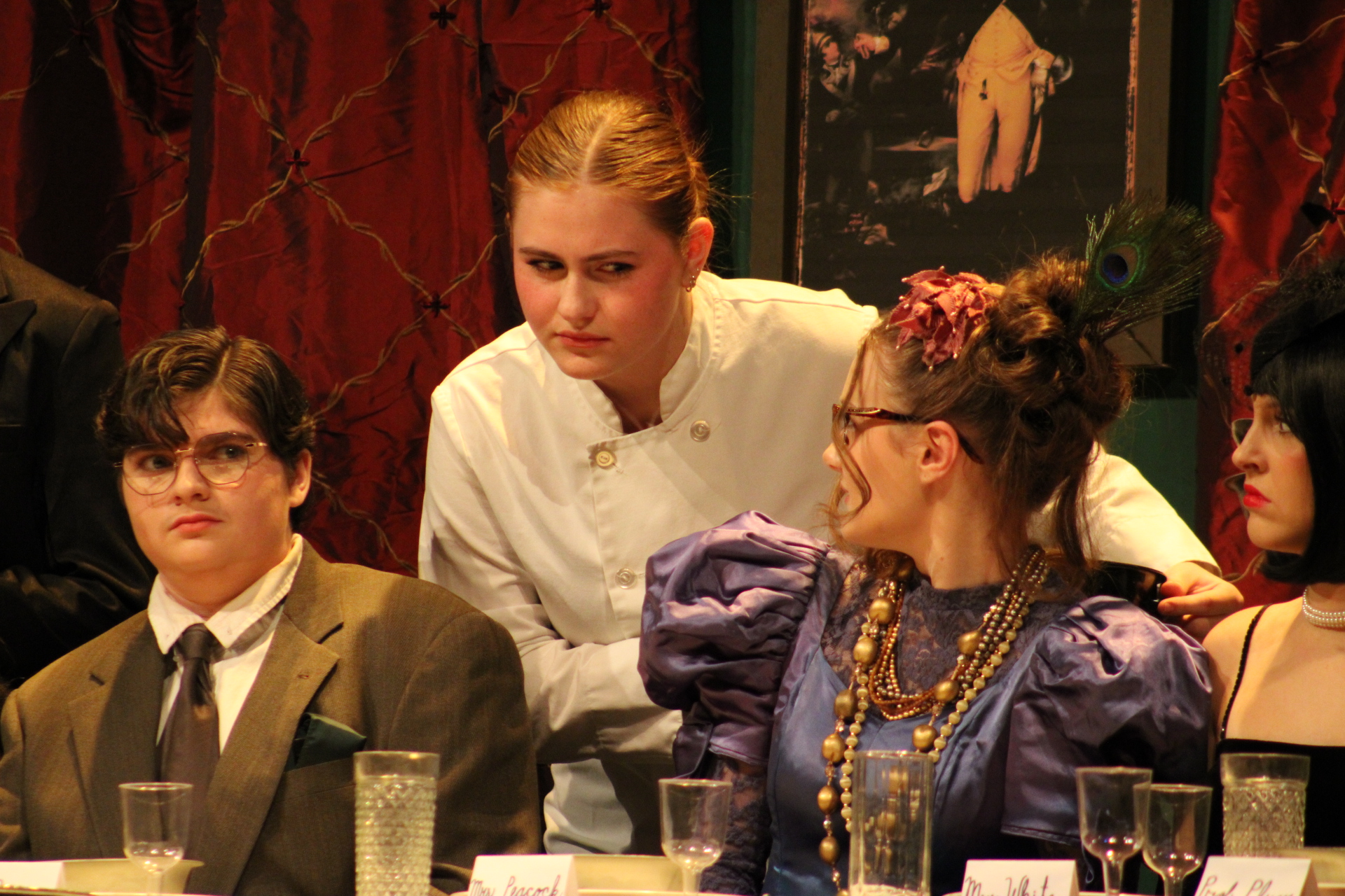St. Charles East High School's theater department puts on a production of “Clue.”