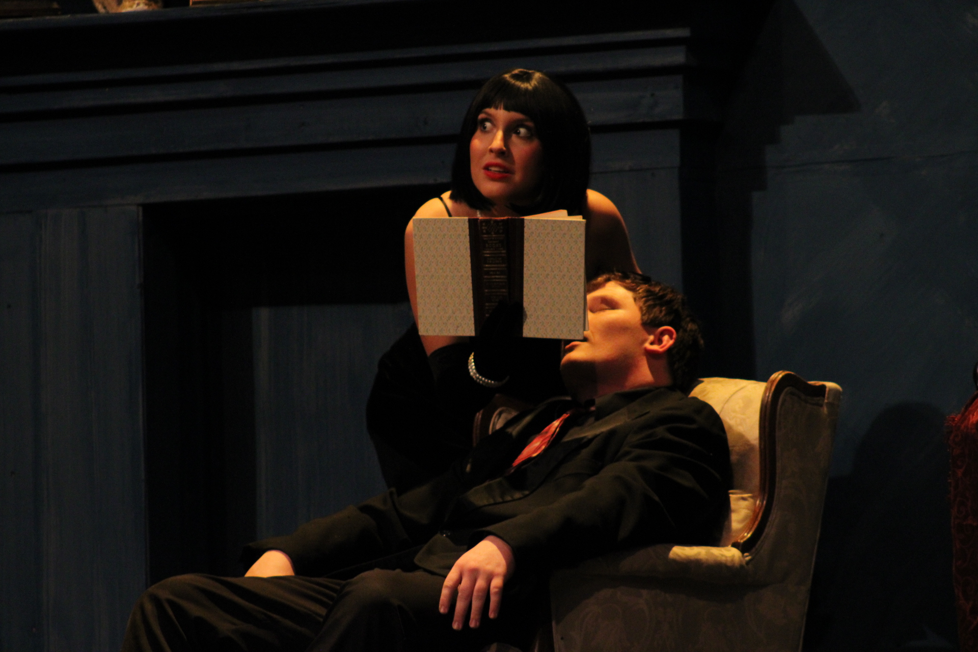 St. Charles East High School's theater department puts on a production of “Clue.”