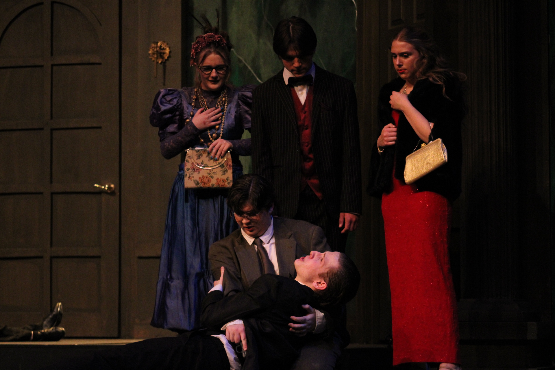St. Charles East High School's theater department puts on a production of “Clue.”